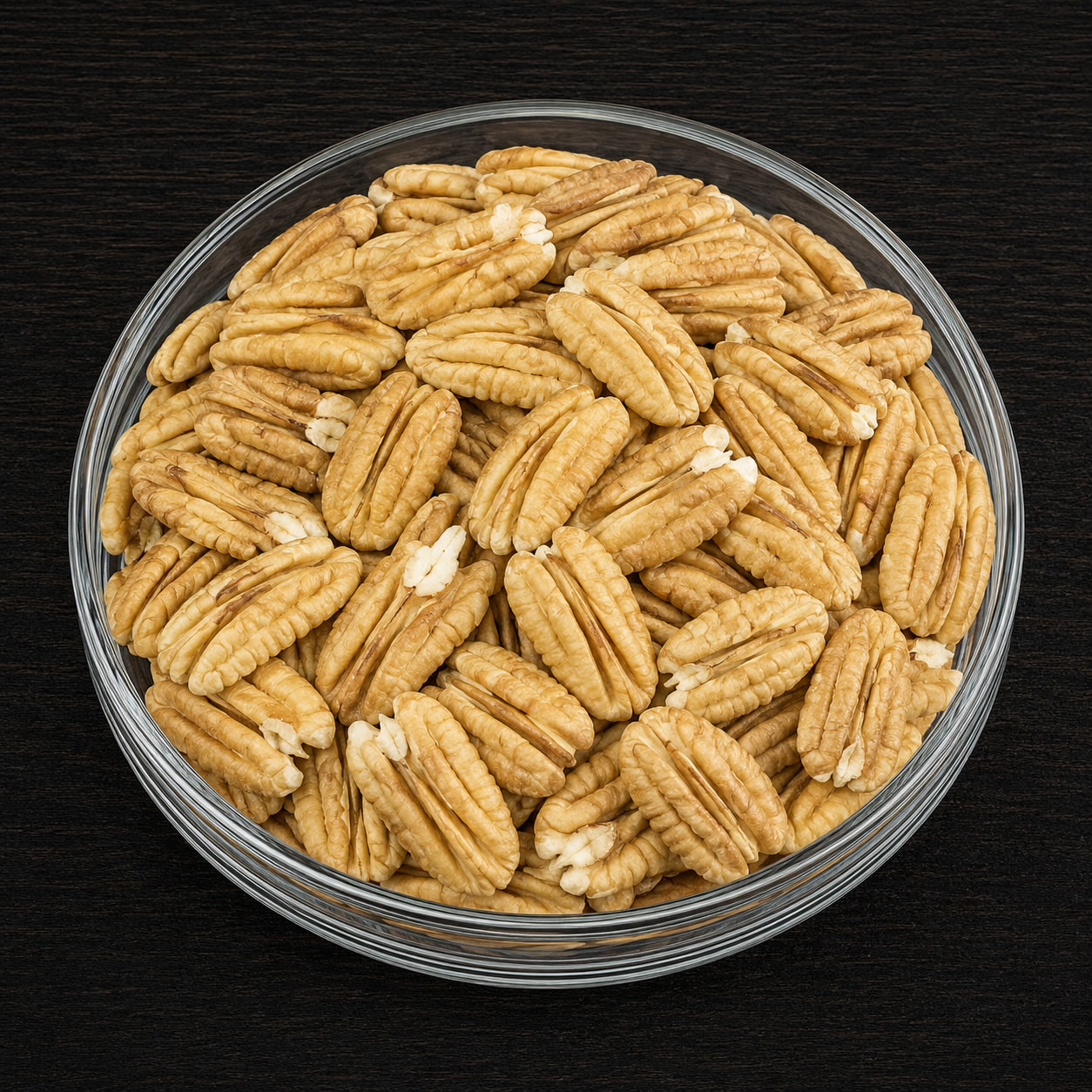 Shelled pecans